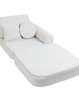 Medium Modular Sofa for Kids - Boucle White