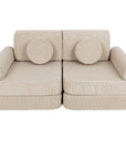 Medium Modular Sofa for Kids - Slimcord Ecru