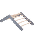 Wooden Pikler Climbing Ladder - Gray