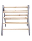 Wooden Pikler Climbing Ladder - Gray