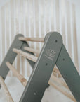 Wooden Pikler Climbing Ladder - Gray