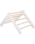 Wooden Pikler Climbing Ladder - White