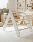 Large Wooden Pikler Ladder - White