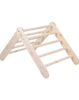 Wooden Climbing Ladder Natural Wood