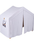Versatile Kids' Playhouse Ladder with Tent – Safe & Fun by MeowBaby at www.brixbailey.com