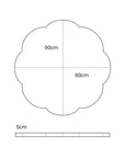Play Mat for Kids - Cloud Shaped Bearly Cream