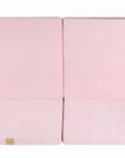 Play Mat for Kids - Square Light Pink Velvet
