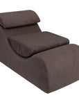 Wave Lounger Aesthetic Brown