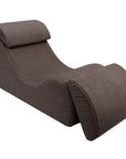 Wave Lounger Aesthetic Brown