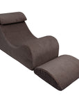 Wave Lounger Aesthetic Brown