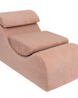 Wave Lounger in Powder Rose