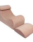Wave Lounger - Aesthetic Powder Rose