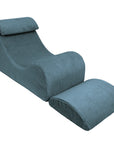 Wave Lounger in Aesthetic Turquoise