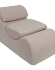 Wave Lounger Light Grey Bearly