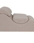 Wave Lounger Light Grey Bearly