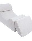 Wave Lounger - White Bearly