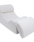 Wave Lounger - White Bearly