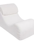Wave Lounger - White Furrycord