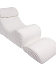 Wave Lounger White Furrycord