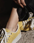 Mini Bubble Anklet - Silver