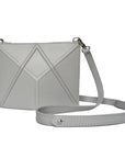 Versatile Facet Mini Leather Bag – Adjustable & Handcrafted by Gerda Retter Design at www.brixbailey.com