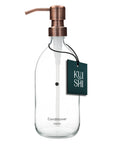 Clear Glass Soap Dispenser 500ml