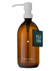Minimal Amber Soap Dispenser