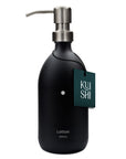 Minimal Black Soap Dispenser