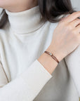 Mini Silver Soho Cord Bracelet