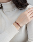 Red Soho Cord Bracelet