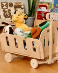 Montessori Toy Storage: Eco-Friendly Nursery & Playroom Chest-2