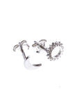 Moon and Sun Stud Earrings