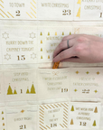 Personalised Christmas Hits Advent Calendar Countdown - Christmas songs advent calendar for kids