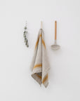 Vintage Linen Kitchen Towel Stripe