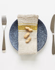 Vintage Linen Napkins Set in Natural Finish