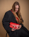 Vintage Leather Saddle Bag - Functional & Stylish Accessory