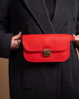 Vintage Leather Saddle Bag - Functional & Stylish Accessory
