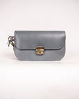 Vintage Leather Saddle Bag - Natural Cattle Hide