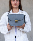 Classic Cut Saddle Bag – Vintage Style & Modern Practicality by Zelma Kraft at brixbailey.com