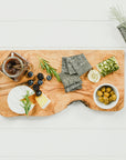 Olive Wood Rustic Rectangular Chopping Board