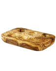 Olive Wood Egg Cup Holder
