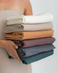 Spa Wrap Towel for Women with Velcro and Elastic Fit