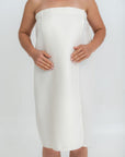 Women's Spa Wrap Towel with Velcro and Elastic