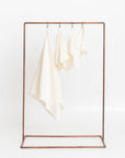 Organic Waffle Cotton Towel - Cream