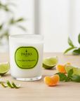 LIME, BASIL & MANDARIN CANDLE 180G