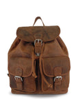 Genuine Leather Vintage Backpack NK 1910