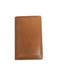 Large Brown Leather Wallet with RFID Protection