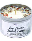 Nag Champa Crystal Infused Scented Candle - The Incense Collection