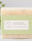 Natural Cold Process Soap Bars with Essential Oils, Pack of 2