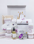 A Special Day Gift, Birthday Gift Basket, Lavender Natural Bath & Body-5